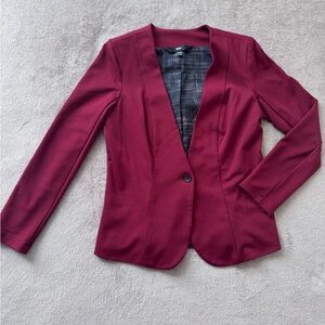 Mossimo Supply Co. Deep Red Women's Blazer
